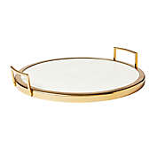 Studio 3B&trade; Marble Cheese Board Tray in Gold/White