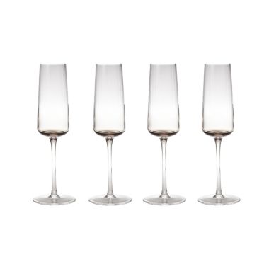 Studio 3B&trade; Optic Barware Collection in Smoke. View a larger version of this product image.