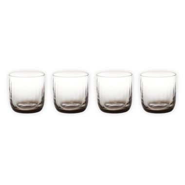 Studio 3B&trade; Optic Double Old Fashioned Glasses in Smoke (Set of 4). View a larger version of this product image.