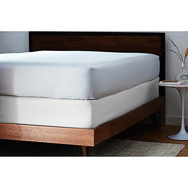 Studio 3B&trade; Queen Box Spring Cover in White. View a larger version of this product image.