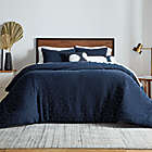 Alternate image 3 for Studio 3B&trade; Geometric Jacquard 3-Piece King Comforter Set in Mood Indigo