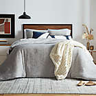 Alternate image 5 for Studio 3B&trade; Matelasse Texture 3-Piece King Comforter Set in Mood Indigo/Coconut Milk