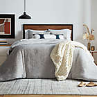 Alternate image 4 for Studio 3B&trade; Matelasse Texture 3-Piece King Comforter Set in Mood Indigo/Coconut Milk