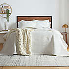 Alternate image 1 for Studio 3B&trade; Bark Stitch 3-Piece King Quilt Set in Ivory