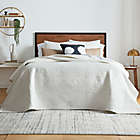 Alternate image 3 for Studio 3B&trade; Bark Stitch 3-Piece King Quilt Set in Ivory