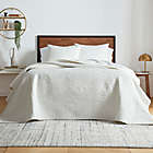 Alternate image 0 for Studio 3B&trade; Bark Stitch 3-Piece King Quilt Set in Ivory