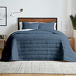 Studio 3B™ Solid Modal Jersey 3-Piece King Comforter Set in Heather Blue