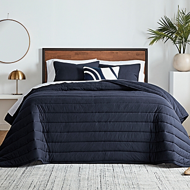 Studio 3B&trade; Solid Modal Jersey 3-Piece Full/Queen Comforter Set in Mood Indigo. View a larger version of this product image.