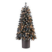 Studio 3B&trade; 5-Foot Pre-Lit Spruce Artificial Porch Christmas Tree with Clear Lights