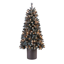 Studio 3B™ 5-Foot Pre-Lit Spruce Artificial Porch Christmas Tree with Clear Lights