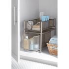 Alternate image 9 for Squared Away&trade; Large Metal Mesh Cabinet Drawer in Nickel