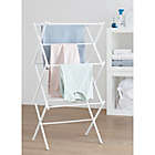 Alternate image 1 for Squared Away&trade; Compact Accordion Drying Rack in White