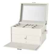 Squared Away&trade; Jewelry Box in Coconut Milk