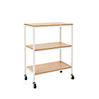 Alternate image 0 for Squared Away&trade; 3-Tier Rolling Utility Cart in Bright White