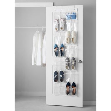 Simply Essential&trade; 24-Pocket Over-the-Door Shoe Organizer. View a larger version of this product image.