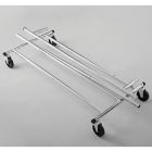 Alternate image 7 for Simply Essential&trade; Commercial Grade Single Bar Adjustable Garment Rack