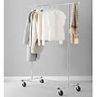 Alternate image 1 for Simply Essential&trade; Commercial Grade Single Bar Adjustable Garment Rack