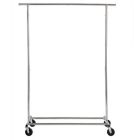 Alternate image 5 for Simply Essential&trade; Commercial Grade Single Bar Adjustable Garment Rack