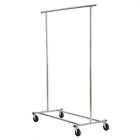 Alternate image 4 for Simply Essential&trade; Commercial Grade Single Bar Adjustable Garment Rack