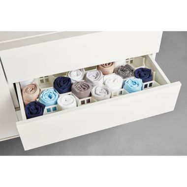 Simply Essential&trade; Honeycomb Drawer Organizer in White. View a larger version of this product image.