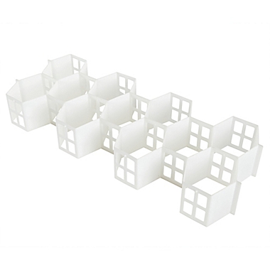Simply Essential&trade; Honeycomb Drawer Organizer in White. View a larger version of this product image.