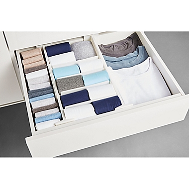 Simply Essential &trade; Adjustable Drawer Organizers. View a larger version of this product image.