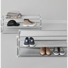 Alternate image 5 for Simply Essential&trade; 6-Tier Fabric Shoe Rack in Grey