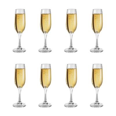 Set of 8 Simply Essential Champagne Flutes