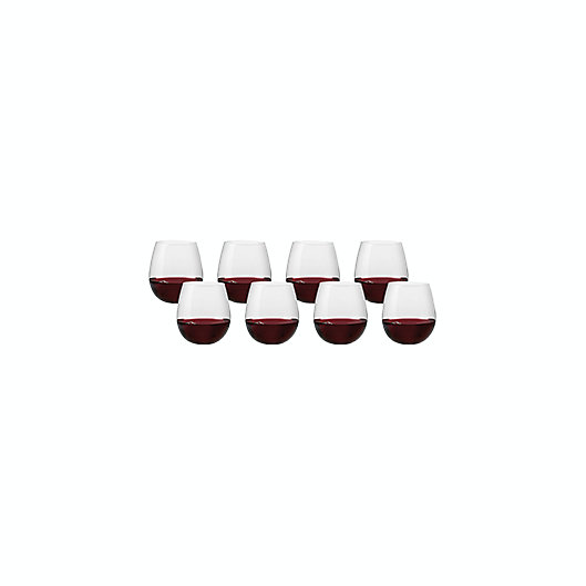 Alternate image 1 for Simply Essential™ Stemless Wine Glasses (Set of 8)