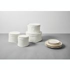Alternate image 2 for Simply Essential&trade; 4-Piece Quilted Dinnerware Storage Set in White