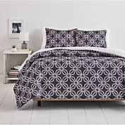 Simply Essential&trade; Dotted Medallion 2-Piece Twin/Twin XL Duvet Cover Set in Grey
