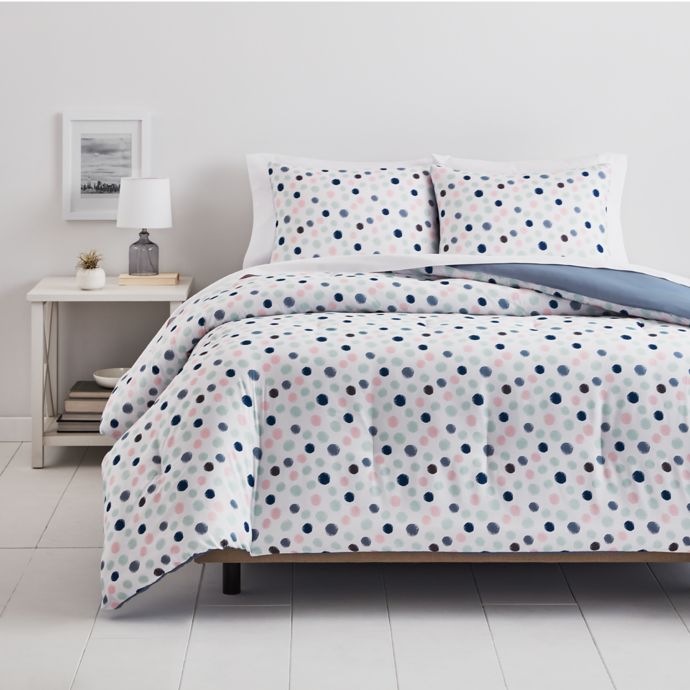 Simply Essential™ Dots 3Piece Comforter Set Bed Bath and Beyond Canada
