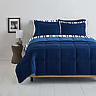 Alternate image 0 for Simply Essential&trade; Boxstitch 9-Piece Full/Full XL Comforter Set in Navy