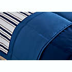 Alternate image 2 for Simply Essential&trade; Boxstitch 9-Piece Full/Full XL Comforter Set in Navy