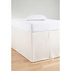 Alternate image 1 for Simply Essential&trade; Twin/Twin XL Tailored Bed Skirt in White