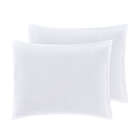 Alternate image 4 for Simply Essential&trade; Garment Washed Solid 3-Piece Full/Queen Comforter Set in White