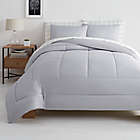 Alternate image 0 for Simply Essential&trade; Reed Windowpane 7-Piece Queen Comforter Set in Grey