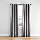 Alternate image 0 for Simply Essential&trade; Woven Honeycomb 84-Inch Grommet Light Filtering Curtain in Grey (Single)