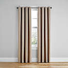 Alternate image 0 for Simply Essential&trade; Woven Honeycomb 63-Inch Grommet Light Filtering Curtain in Mocha (Single)