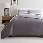 Alternate image 0 for Simply Essential&trade; Colorblock 3-Piece Reversible King Comforter Set in Grey