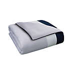 Alternate image 3 for Simply Essential&trade; Colorblock 3-Piece Reversible King Comforter Set in Blue