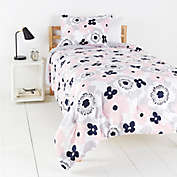 Simply Essential&trade; Abstract Blooms 2-Piece Twin/Twin XL Comforter Set in Pink