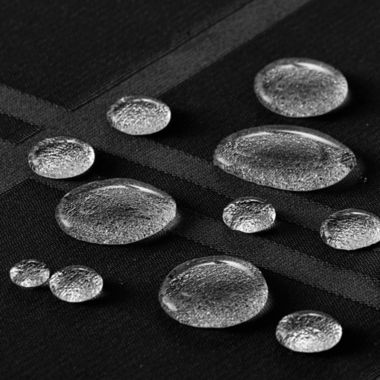 Simply Essential&trade; Solid Windowpane 52-Inch Square Tablecloth in Black. View a larger version of this product image.