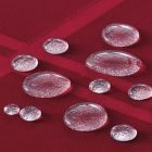 Alternate image 2 for Simply Essential&trade; Solid Windowpane 52-Inch x 70-Inch Oblong Tablecloth in Red