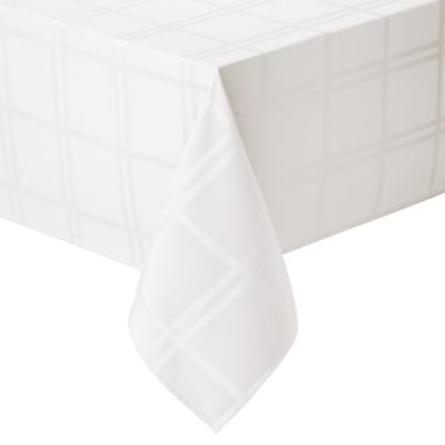 Simply Essential&trade; Solid Windowpane Tablecloth