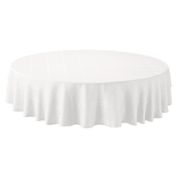 Simply Essential&trade; Solid Windowpane Round Tablecloth