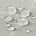 Alternate image 2 for Simply Essential&trade; Solid Windowpane 52-Inch x 70-Inch Oblong Tablecloth in Light Grey