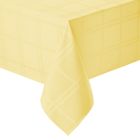 Alternate image 0 for Simply Essential&trade; Solid Windowpane 60-Inch x 102-Inch Oblong Tablecloth in Yellow