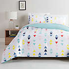 Alternate image 0 for Simply Essential&trade; Triangle Print 3-Piece Full/Queen Comforter Set