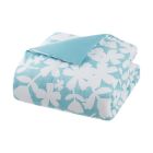 Alternate image 5 for Simply Essential&trade; Zinna Floral 6-Piece Twin/Twin XL Comforter Set in Blue